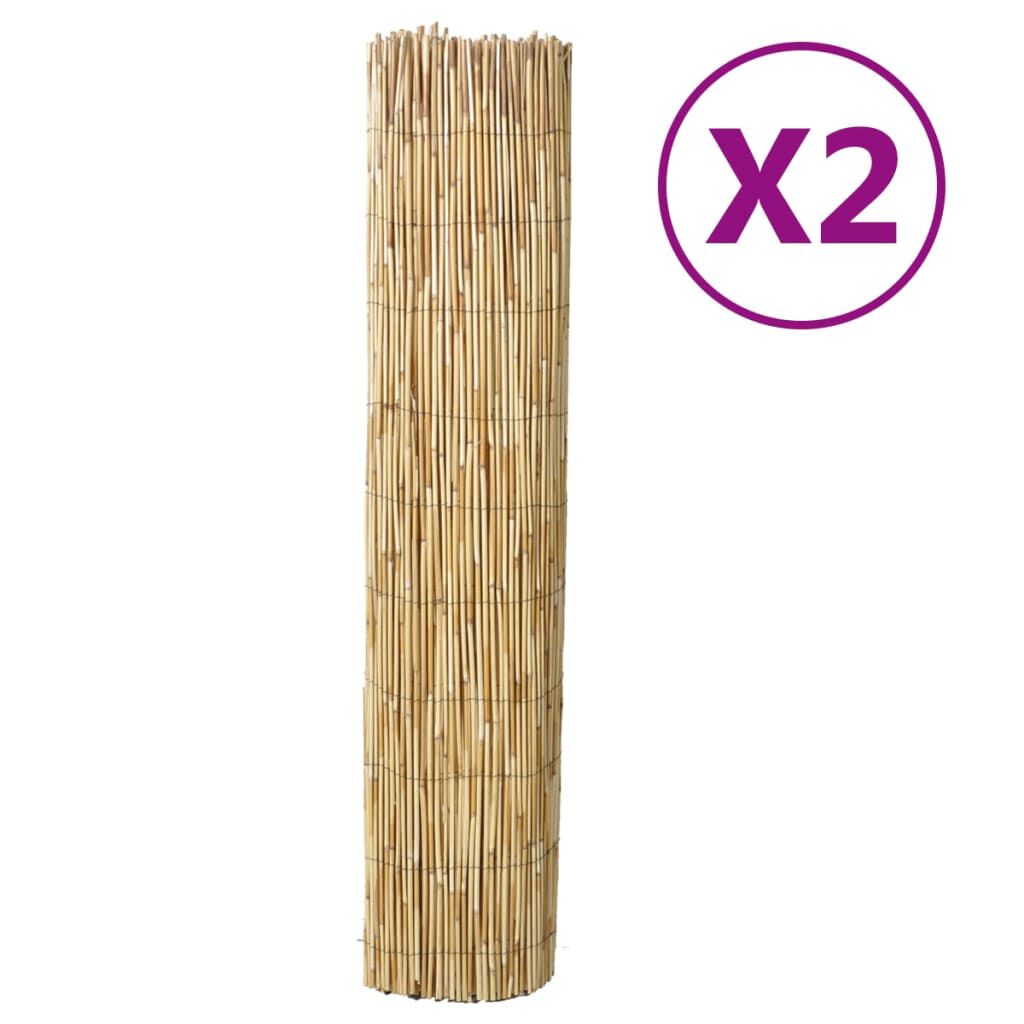vidaXL Καλαμωτές 2 τεμ. 150 x 500 εκ.