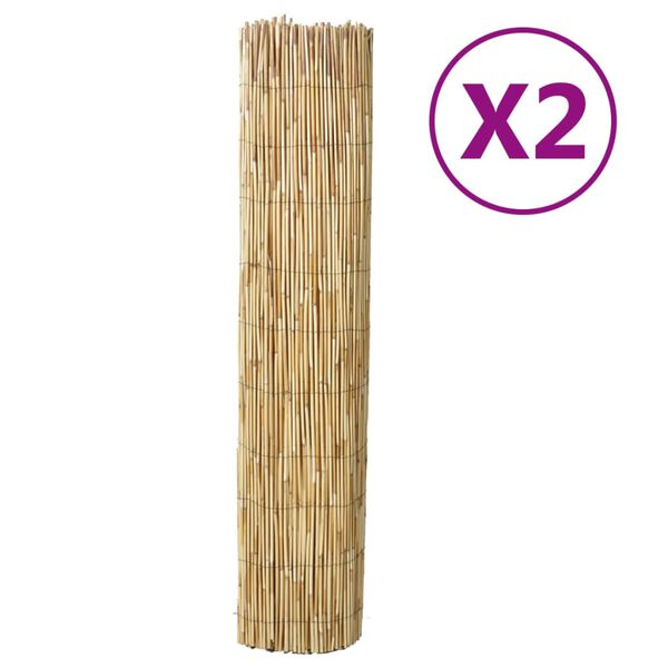 vidaXL Καλαμωτές 2 τεμ. 150 x 500 εκ.