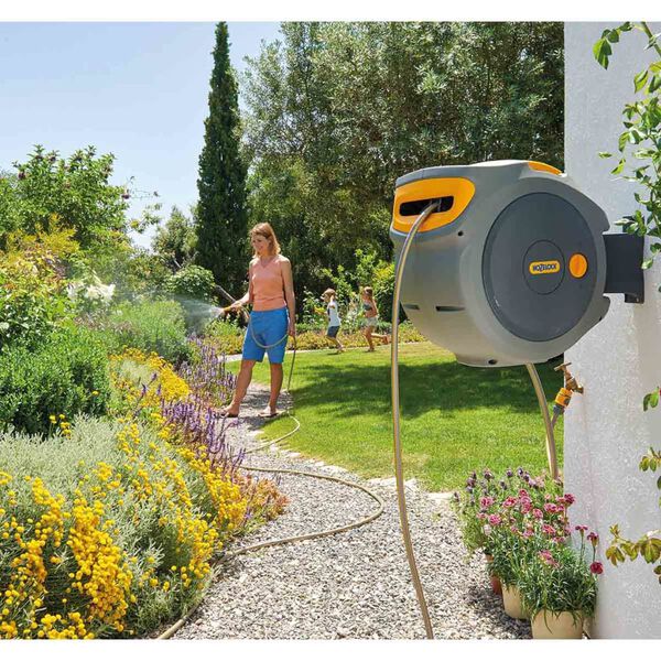 Hozelock &Alpha;&nu;έ&mu;&eta; &Pi;&omicron;&tau;ί&sigma;&mu;&alpha;&tau;&omicron;&sigmaf; &Epsilon;&pi;&iota;&tau;&omicron;ί&chi;&iota;&alpha; &mu;&epsilon; &Lambda;ά&sigma;&tau;&iota;&chi;&omicron; 25 &mu;. Auto Reel