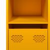 vidaXL Ντουλάπι Μουσταρδί 101,5x39x73,5 εκ. από Χάλυβα Ψυχρής Έλασης