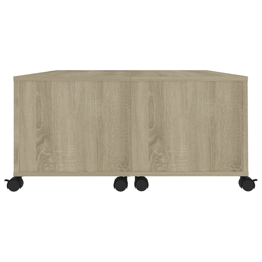 vidaXL Τραπεζάκι Σαλονιού Sonoma Δρυς 75 x 75 x 38 εκ. από Μοριοσανίδα