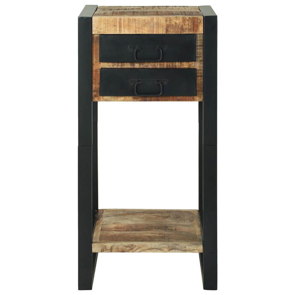 vidaXL Το stand τηλεφώνου 40x40x80 εκ. Στερεό τραχύ ξύλο μάνγκο