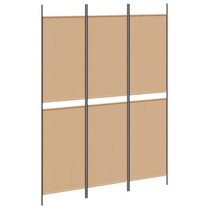 vidaXL 3-Panel Room Divider &Mu;&pi;&epsilon;&zeta; 150 x 200 cm Ύ&phi;&alpha;&sigma;&mu;&alpha;