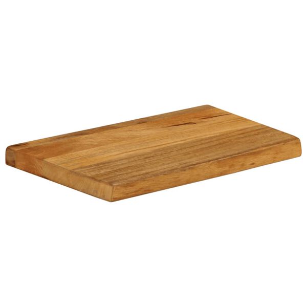 vidaXL Επιφάνεια Τραπεζιού 60x20x3,8 εκ. Live Edge Μασίφ Ξύλο Μάνγκο