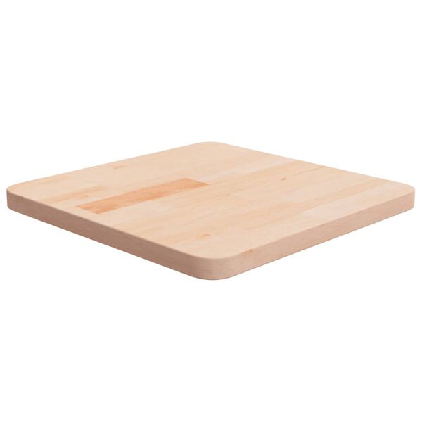 vidaXL Επιφάνεια Τραπεζιού Τετράγωνη 40x40x2,5 εκ. Μασίφ Ξύλο Δρυς