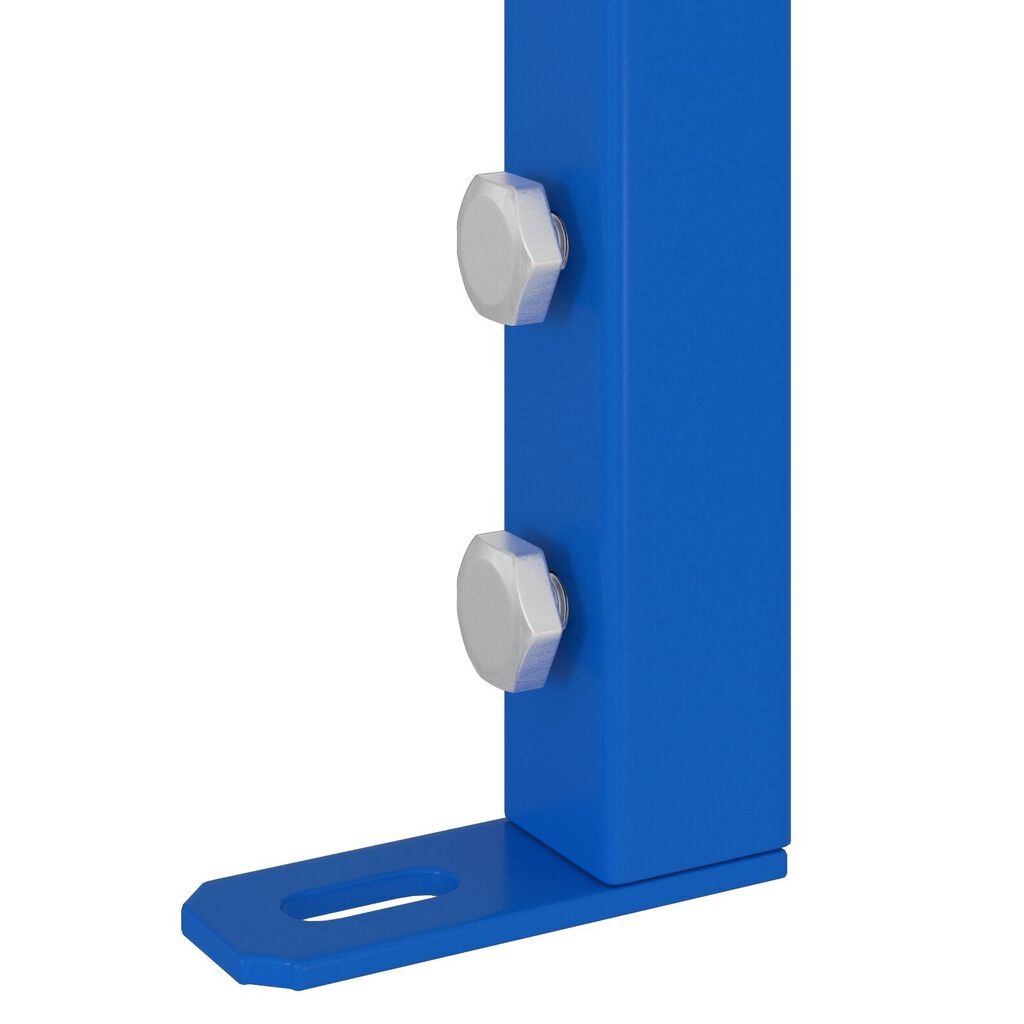 vidaXL Κρυφή Στήριξη για Ουρητήριο 50x115-139 εκ Ατσάλι