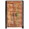 vidaXL Highboard με Πόρτες Καφέ Στερεό Ανακυκλωμένο Ξύλο και Μέταλλο