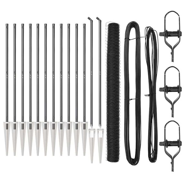 vidaXL &Sigma;&tau;ύ&lambda;&omicron;&sigmaf; &Pi;&epsilon;&rho;&iota;&phi;&rho;ά&xi;&epsilon;&omega;&nu; &Gamma;&kappa;&rho;&iota; 25 x 1,6 &mu; (36 &chi;&lambda;&sigma;&tau; &pi;&lambda;έ&gamma;&mu;&alpha;)