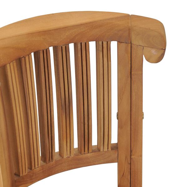 vidaXL Καρέκλα Μπαρ από Μασίφ Ξύλο Teak