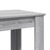 vidaXL Τραπέζι Κονσόλα Γκρι Sonoma 51x50x103,5 εκ. από Επεξεργ. Ξύλο