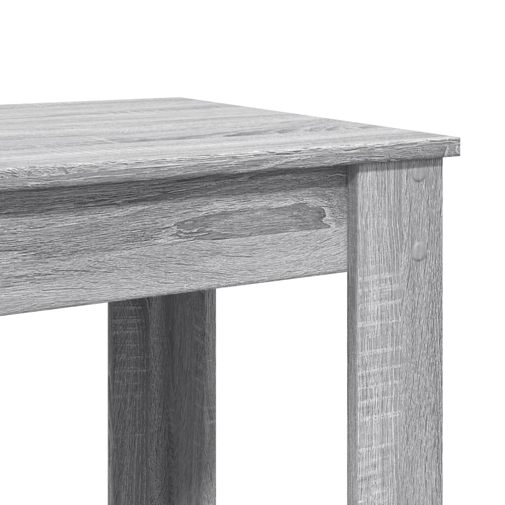 vidaXL Τραπέζι Κονσόλα Γκρι Sonoma 51x50x103,5 εκ. από Επεξεργ. Ξύλο