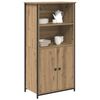 vidaXL Highboard Artisan Oak 62 x 36 x 121,5 &epsilon;&kappa; &Epsilon;&pi;&epsilon;&xi;&epsilon;&rho;&gamma;&alpha;&sigma;&mu;έ&nu;&omicron; &xi;ύ&lambda;&omicron;