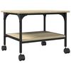 vidaXL Βάση Εκτυπωτή 2 Επιπέδων Sonoma Δρυς 50x40x38 εκ Επεξ. Ξύλο