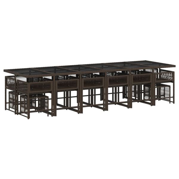 vidaXL &Sigma;&epsilon;&tau; &Tau;&rho;&alpha;&pi;&epsilon;&zeta;&alpha;&rho;ί&alpha;&sigmaf; &Kappa;ή&pi;&omicron;&upsilon; 17 &tau;&epsilon;&mu; &Kappa;&alpha;&phi;έ &alpha;&pi;ό &Sigma;&upsilon;&nu;&theta;. &Rho;&alpha;&tau;ά&nu; &mu;&epsilon; &Mu;&alpha;&xi;&iota;&lambda;ά&rho;&iota;&alpha;