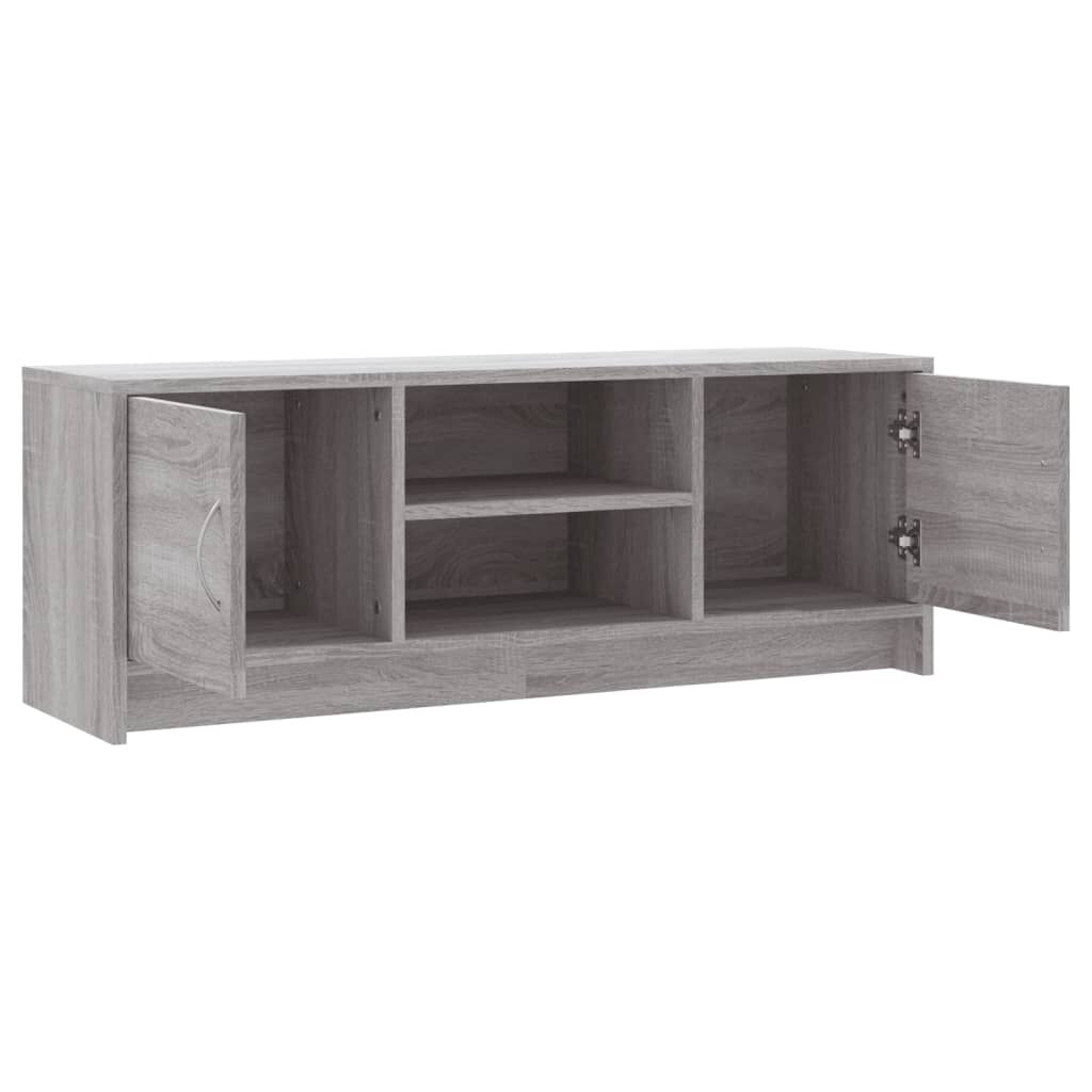 vidaXL Έπιπλο Τηλεόρασης Γκρι Sonoma 102x30x37,5 εκ. από Επεξεργ. Ξύλο