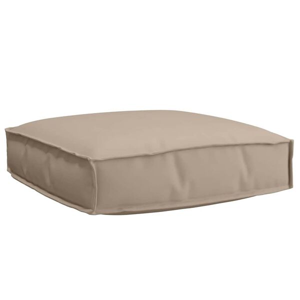 vidaXL Μαξιλάρι παλέτας για κάθισμα Taupe 60 x 60 x 12 cm