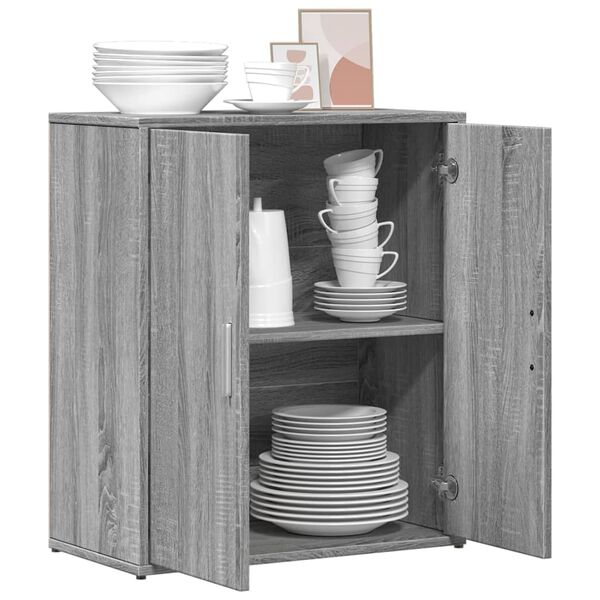 vidaXL Βοηθητικό Ντουλάπι Γκρι Sonoma 60x31x70 εκ. Επεξεργασμένο Ξύλο