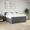 vidaXL &Kappa;&rho;&epsilon;&beta;ά&tau;&iota; Boxspring &mu;&epsilon; &Sigma;&tau;&rho;ώ&mu;&alpha; &Sigma;&kappa;&omicron;ύ&rho;&omicron; &Gamma;&kappa;&rho;&iota; 180x200 &epsilon;&kappa; &Upsilon;&phi;&alpha;&sigma;&mu;ά&tau;&iota;&nu;