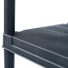 vidaXL Ραφιέρες 2 τεμ. Μαύρες 125 κ. 60 x 30 x 180 εκ. Πλαστικές
