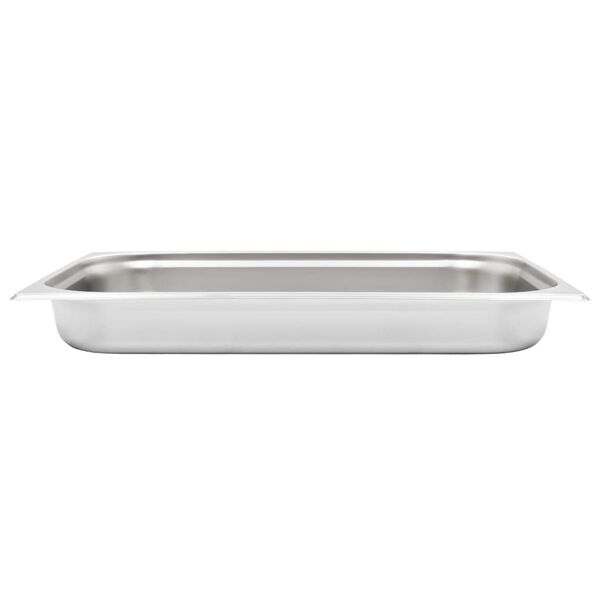 vidaXL Λεκάνες Gastronorm 4 τεμ. GN 1/1 65 χιλ. από Ανοξείδωτο Ατσάλι