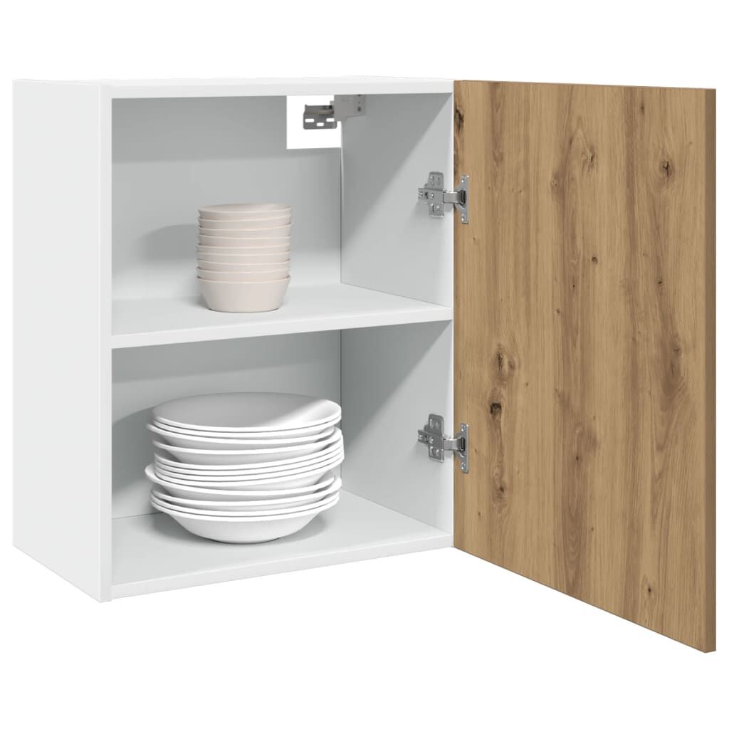 vidaXL κρεμαστά ντουλάπια Lyon 2 τεμ Artisan Oak Κατασκευασμένο ξύλο