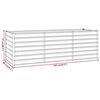 vidaXL Ζαρντινιέρα Σκουριασμένο 240x80x77 εκ. Ατσάλι Σκληρυθέν Αέρα