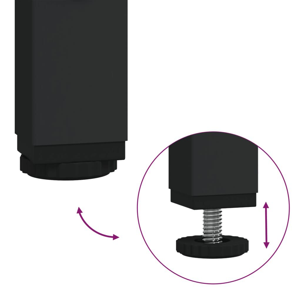vidaXL Βοηθητικό Τραπέζι Καπνιστή Δρυς 55x38x45 εκ. Επεξεργασμένο Ξύλο