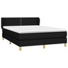 vidaXL &Kappa;&rho;&epsilon;&beta;ά&tau;&iota; Boxspring &mu;&epsilon; &Sigma;&tau;&rho;ώ&mu;&alpha; &Mu;&alpha;ύ&rho;&omicron; 140x200 &epsilon;&kappa;. &Upsilon;&phi;&alpha;&sigma;&mu;ά&tau;&iota;&nu;&omicron;