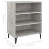 vidaXL Ντουλάπι Γκρι Σκυροδέματος 57x35x70 εκ. Επεξεργασμένο Ξύλο