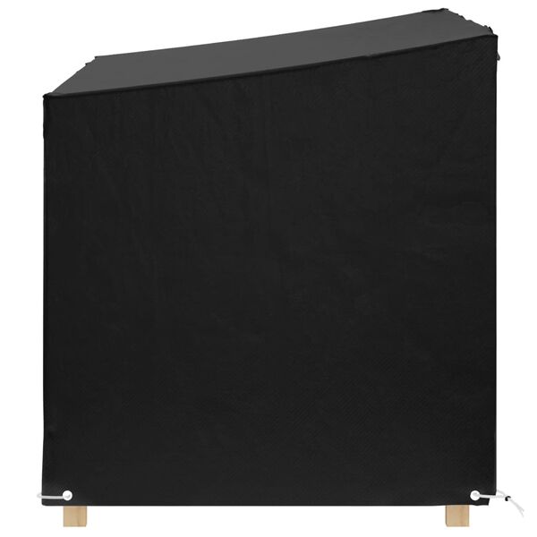 vidaXL Κάλυμμα Κούνιας με 12 Κρίκους 215x150x130/150 εκ. Πολυαιθυλένιο