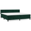 vidaXL &Kappa;&rho;&epsilon;&beta;ά&tau;&iota; Boxspring &mu;&epsilon; &Sigma;&tau;&rho;ώ&mu;&alpha; &Sigma;&kappa;&omicron;ύ&rho;&omicron; &Pi;&rho;ά&sigma;&iota;&nu;&omicron; 200x200&epsilon;&kappa;. &Beta;&epsilon;&lambda;&omicron;ύ&delta;&iota;&nu;&omicron;