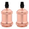 vidaXL &Lambda;&alpha;&mu;&pi;&tau;ή&rho;&epsilon;&sigmaf; 2 &tau;&epsilon;&mu;ά&chi;&iota;&alpha; Rose Gold E27
