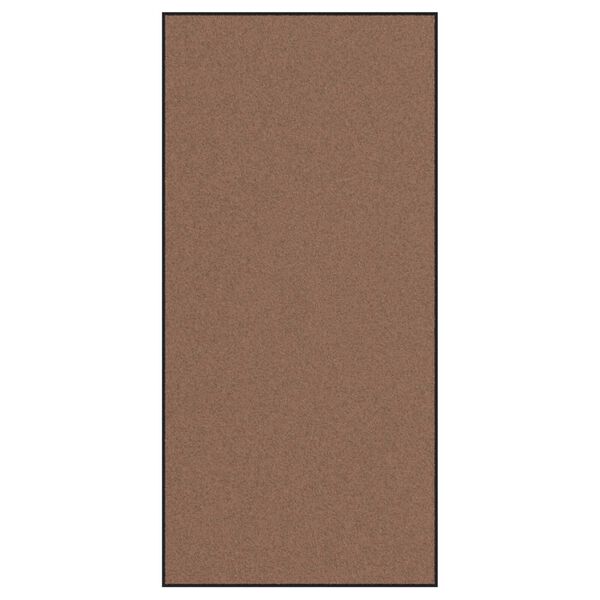 vidaXL Χαλάκι Εξώπορτας Καφέ και Μαύρο 120 x 250 cm