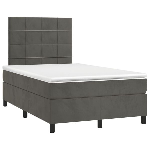 vidaXL &Kappa;&rho;&epsilon;&beta;ά&tau;&iota; Boxspring &mu;&epsilon; &Sigma;&tau;&rho;ώ&mu;&alpha; &Sigma;&kappa;&omicron;ύ&rho;&omicron; &Gamma;&kappa;&rho;&iota; 120x190 &epsilon;&kappa;. &Beta;&epsilon;&lambda;&omicron;ύ&delta;&iota;&nu;&omicron;