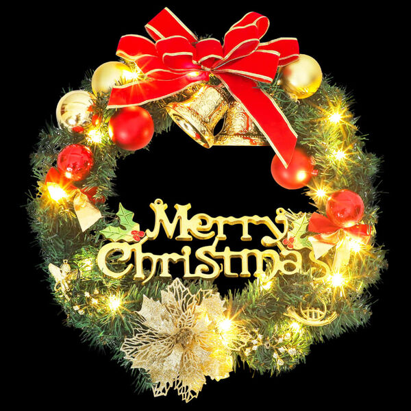 vidaXL &Sigma;&tau;&epsilon;&phi;ά&nu;&iota; &Chi;&rho;&iota;&sigma;&tau;&omicron;&upsilon;&gamma;&epsilon;&nu;&nu;&iota;ά&tau;&iota;&kappa;&omicron; &mu;&epsilon; 35 LED &Pi;&rho;ά&sigma;&iota;&nu;&omicron; 60 &epsilon;&kappa;.