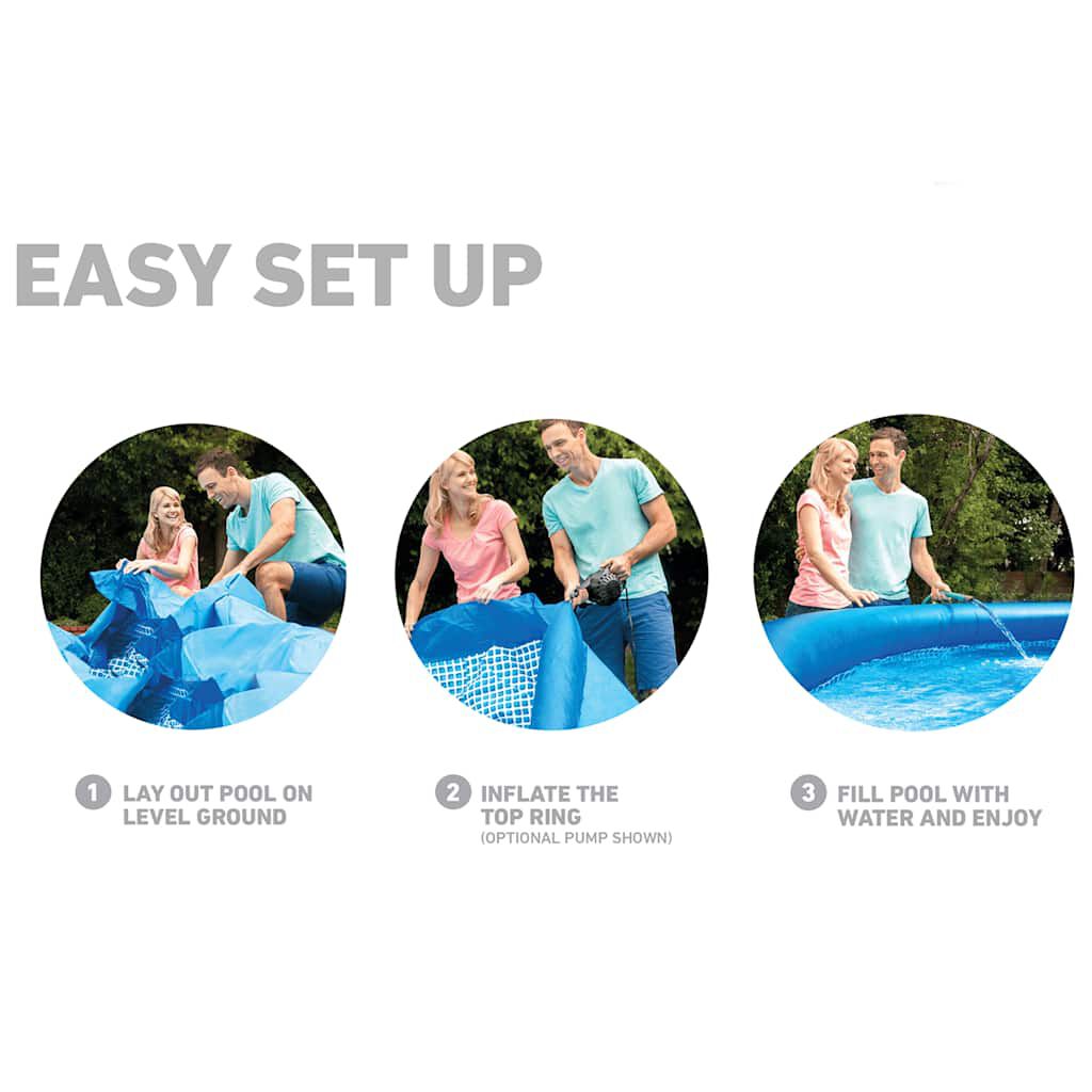 Intex Πισίνα Easy Set 244 x 61 εκ. από PVC