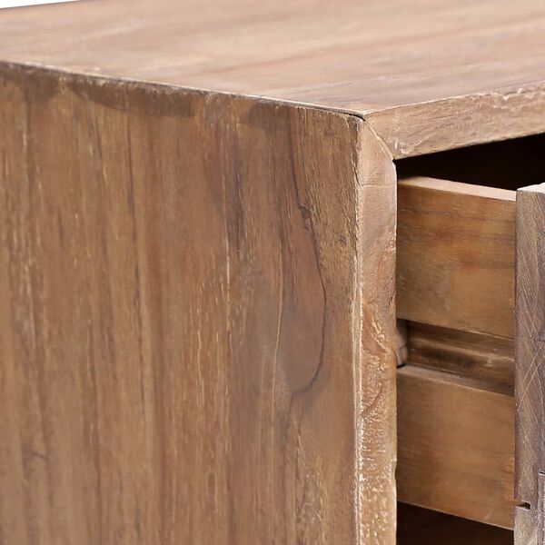 vidaXL Έπιπλο Τηλεόρασης 120 x 30 x 45 εκ. από Μασίφ Ξύλο Teak