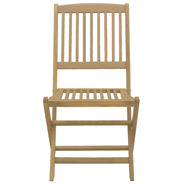 vidaXL Καρέκλες Κήπου Πτυσσόμενες 8 τεμ. 48,5x57x90 εκ. Μασίφ Ακακία