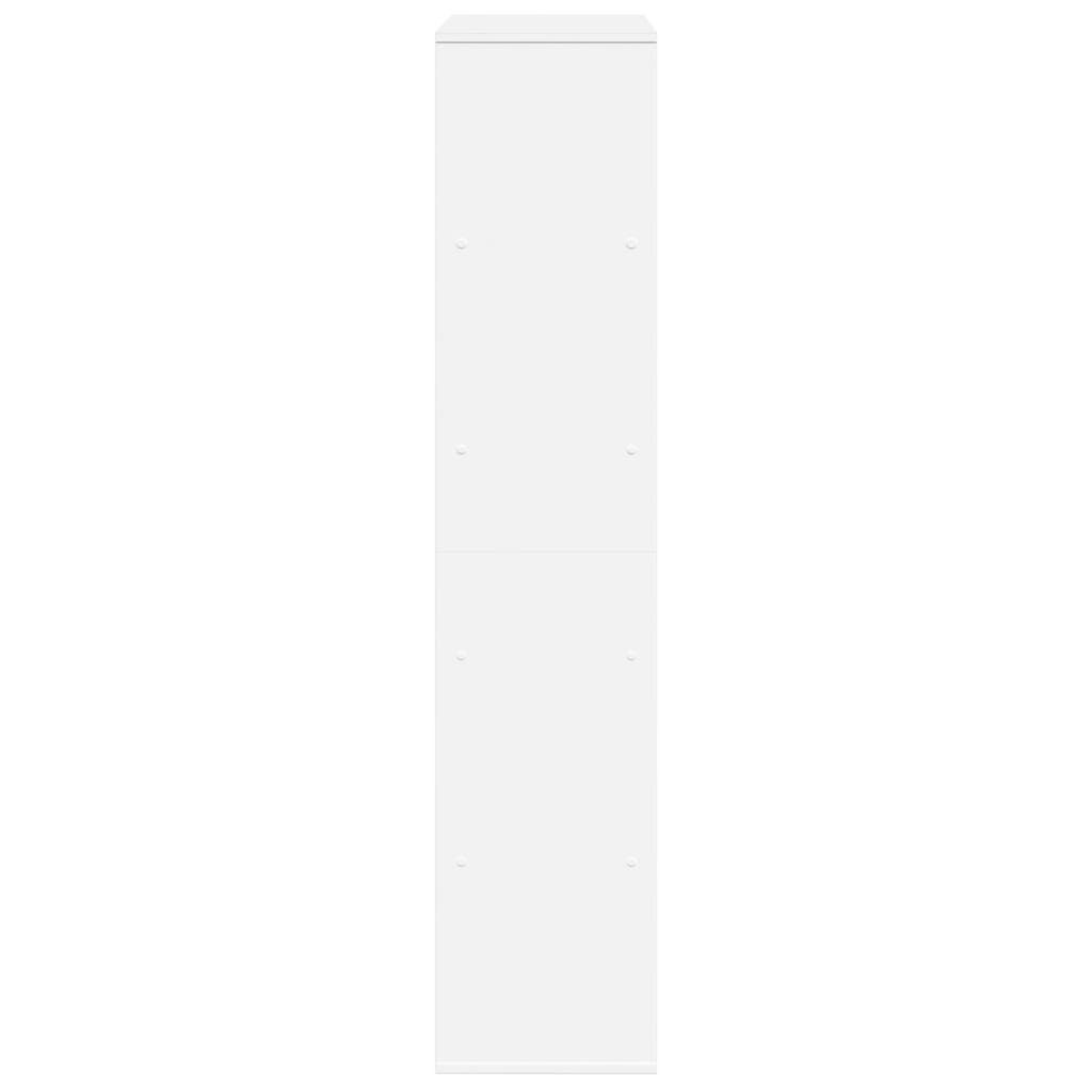 vidaXL Βιβλιοθήκη Λευκή 100x33x156,5 εκ. από Επεξεργασμένο Ξύλο