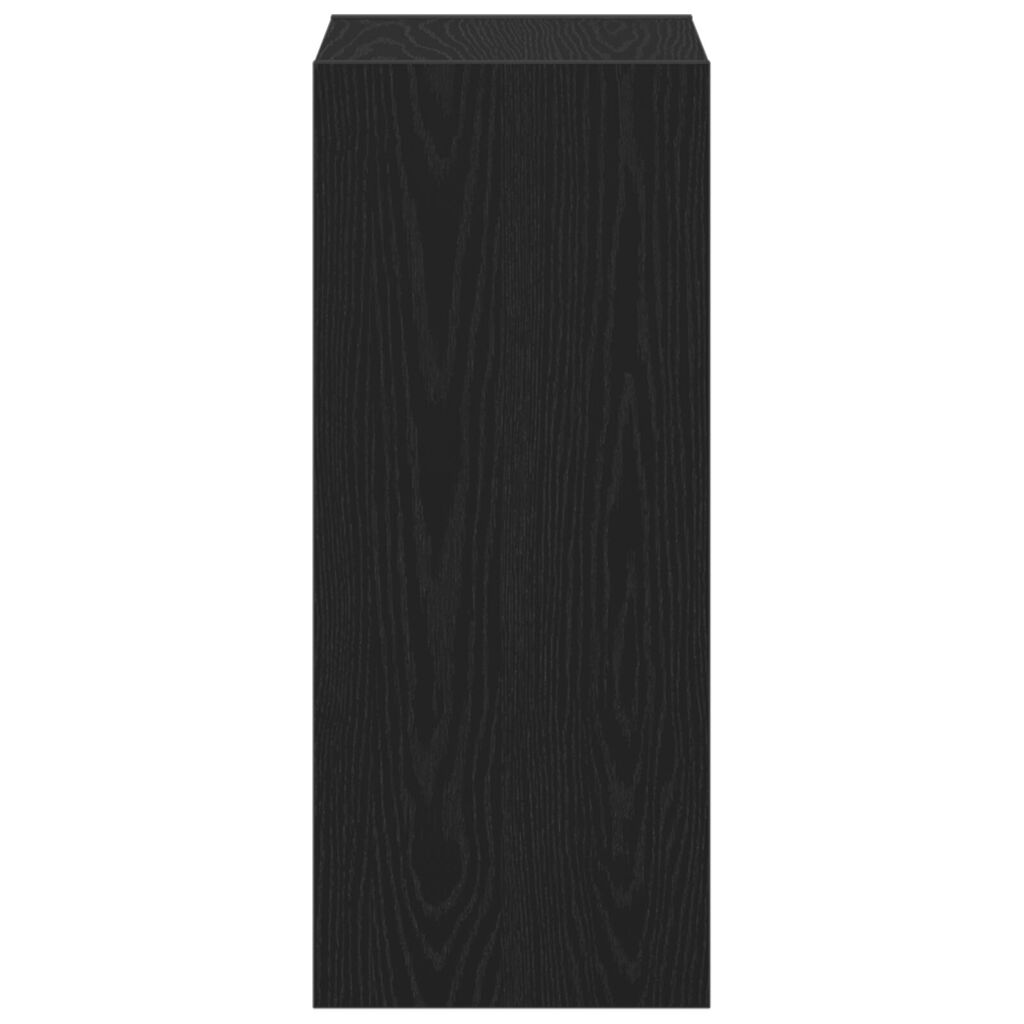VidaXL Βιβλιοθήκη/Διαίρεση Χώρου Μαύρο Δρυς 40x30x71,5 εκ