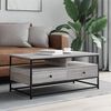 vidaXL &Tau;&rho;&alpha;&pi;&epsilon;&zeta;ά&kappa;&iota; &Sigma;&alpha;&lambda;&omicron;&nu;&iota;&omicron;ύ &Gamma;&kappa;&rho;&iota; Sonoma 100 x 51 x 45 &epsilon;&kappa;. &Epsilon;&pi;&epsilon;&xi;&epsilon;&rho;&gamma;. &Xi;ύ&lambda;&omicron;