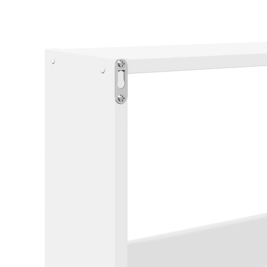 vidaXL Ντουλάπι Τοίχου Λευκό 158x18x53 εκ. από Επεξεργασμένο Ξύλο