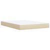 vidaXL &Kappa;&rho;&epsilon;&beta;ά&tau;&iota; Boxspring &mu;&epsilon; &Sigma;&tau;&rho;ώ&mu;&alpha; &Kappa;&rho;&epsilon;&mu; 160x200 &epsilon;&kappa;. &Upsilon;&phi;&alpha;&sigma;&mu;ά&tau;&iota;&nu;&omicron;