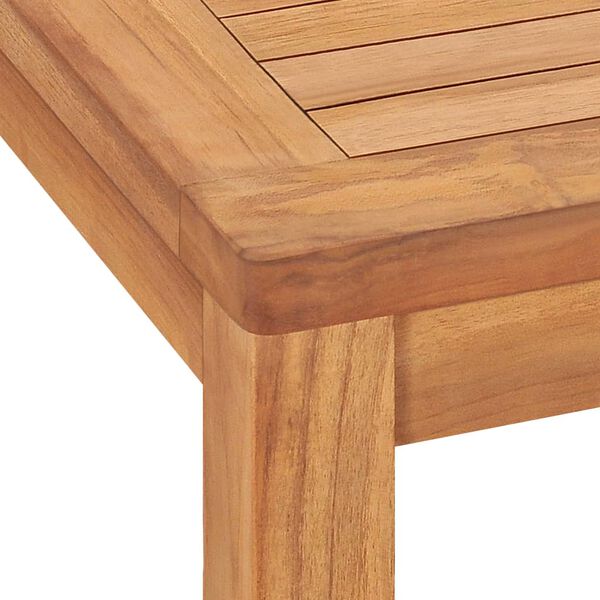 vidaXL Τραπεζαρία Κήπου 140 x 80 x 77 εκ. από Μασίφ Ξύλο Teak