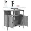 vidaXL Ντουλάπι Νιπτήρα Μπάνιου Γκρι Sonoma 60x30x60 εκ. Επεξ. Ξύλο
