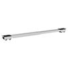 vidaXL Βάση πλυντηρίου ρούχων 2 pcs Ασημί 72 x 5 x 4.5 εκ. Ατσάλι