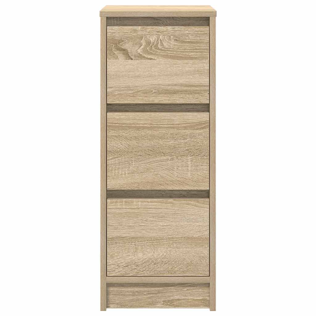 vidaXL Ντουλάπι Sonoma Δρυς 29,5x34x76 εκ. από Επεξεργασμένο Ξύλο