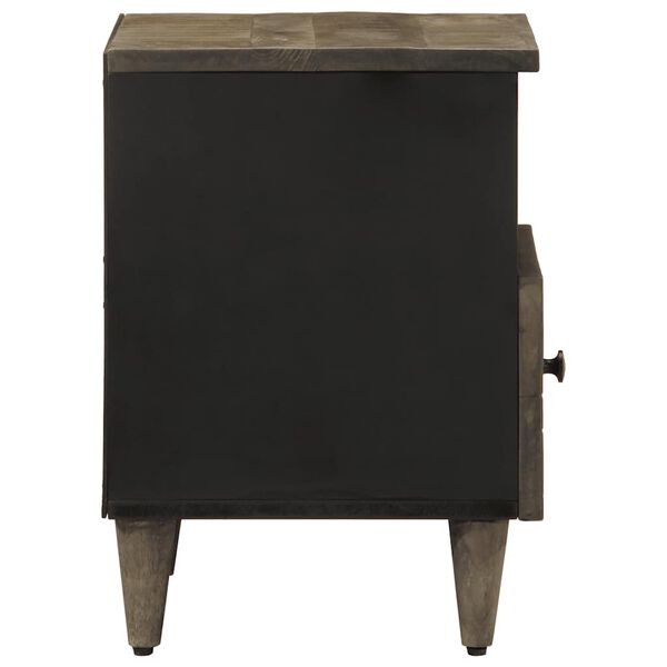 vidaXL &Kappa;&omicron;&mu;&omicron;&delta;ί&nu;&alpha; 2 &tau;&epsilon;&mu;ά&chi;&iota;&alpha; &alpha;&nu;&omicron;&iota;&chi;&tau;ό &gamma;&kappa;&rho;&iota; 40x33x46 cm &mu;&alpha;&sigma;ί&phi; &xi;ύ&lambda;&omicron; Mango