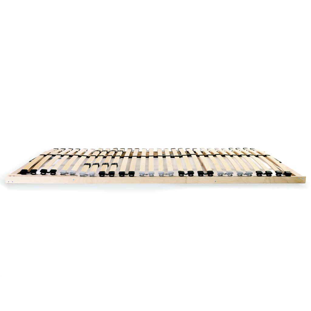 vidaXL Τελάρο Κρεβατιού με 28 Σανίδες & 7 Ζώνες 140 x 200 εκ.