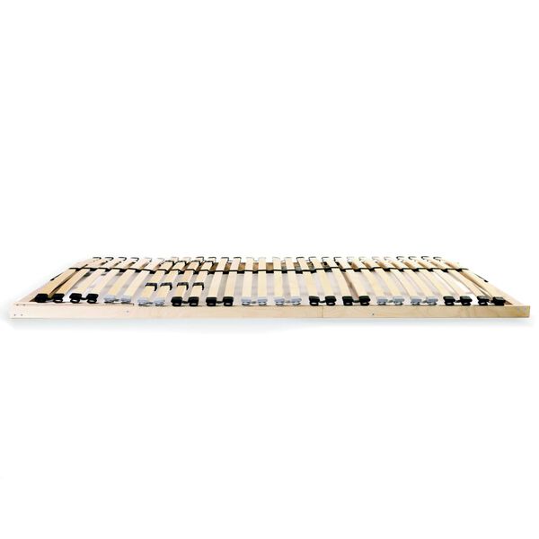 vidaXL Τελάρο Κρεβατιού με 28 Σανίδες & 7 Ζώνες 140 x 200 εκ.